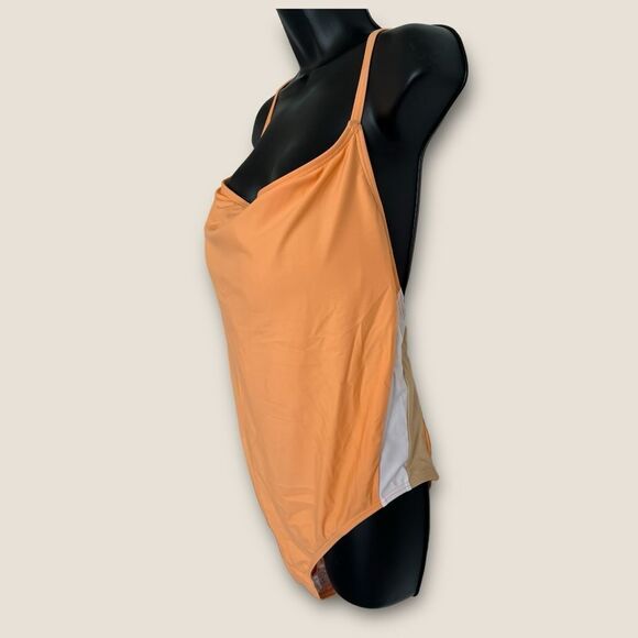 Plus size Orange bathing suit size 20, NWT - Picture 2 of 6